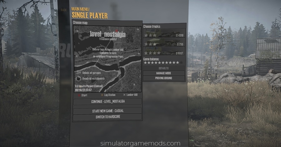 Mudrunner - Nostalgia Map