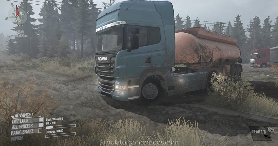 Mudrunner - Scania Rcab 2009 4×2