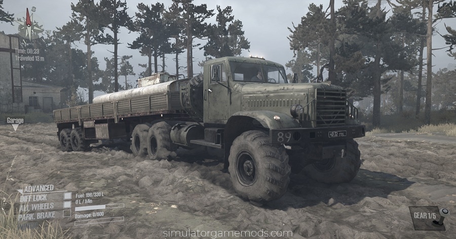 Mudrunner - ZiL-131 Truck